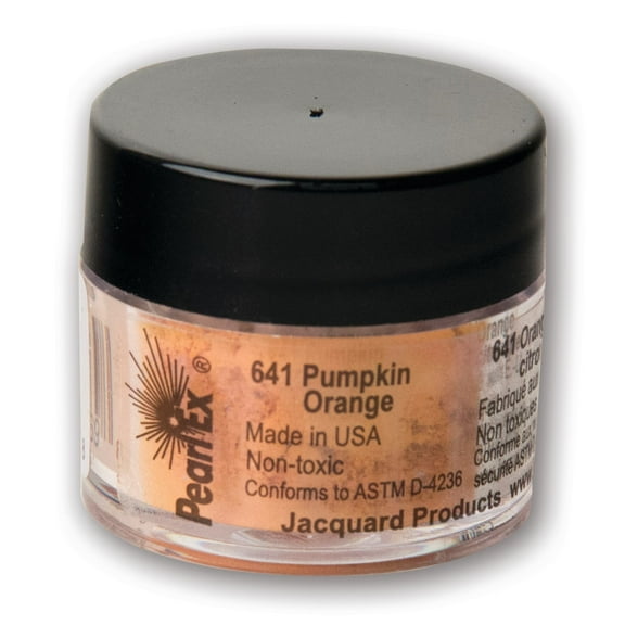 Jacquard Pearl Ex Pigment, 3g, Pumpkin Orange