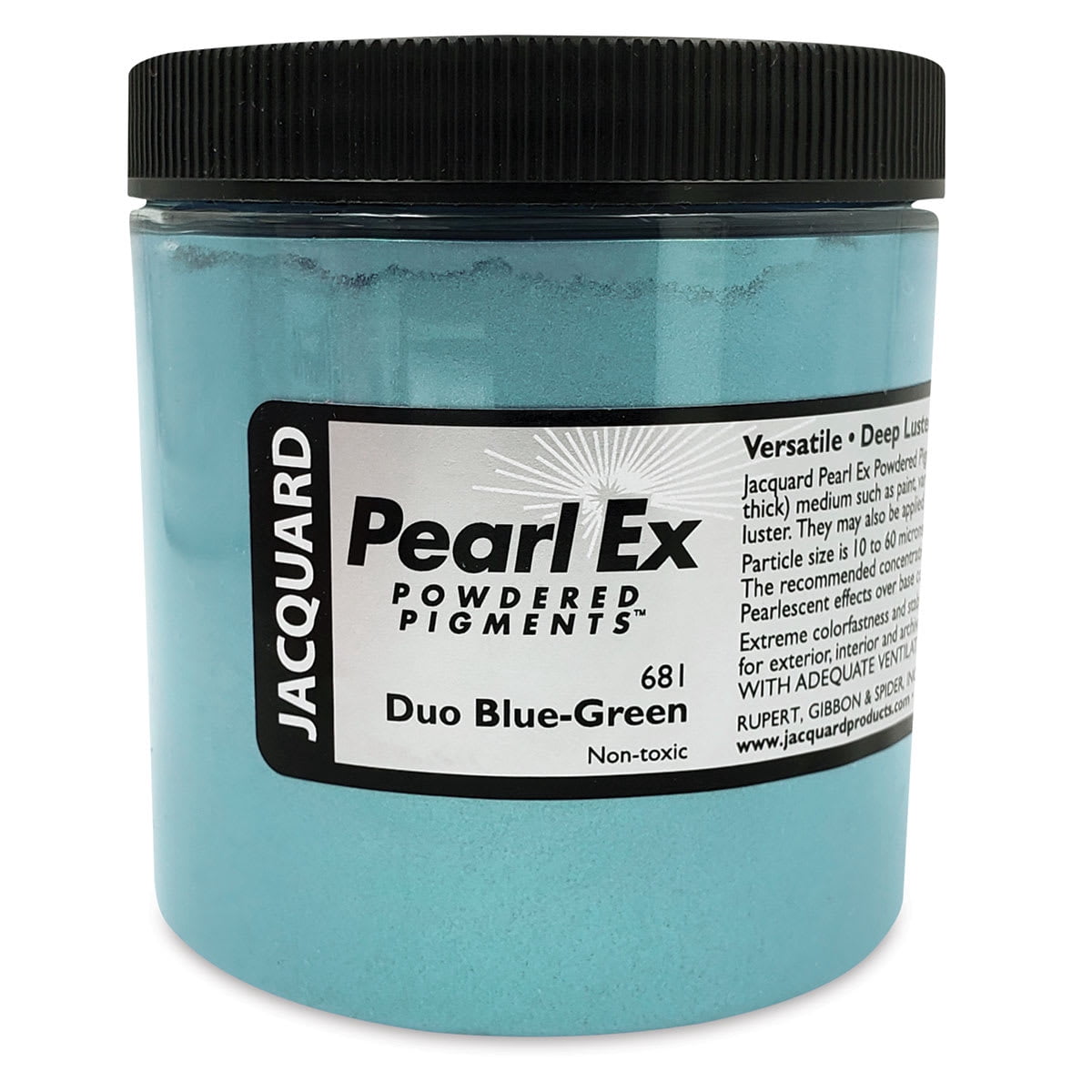 Jacquard Pearl Ex Powdered Pigments 4oz-#681 Duo Blue/Green