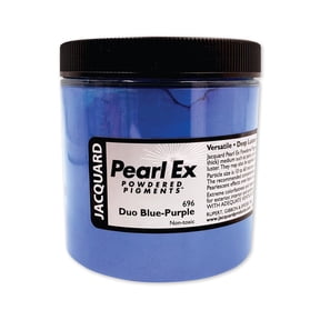 Jacquard Pearl-Ex Pigment - Duo Blue-Purple, 4 oz, Jar