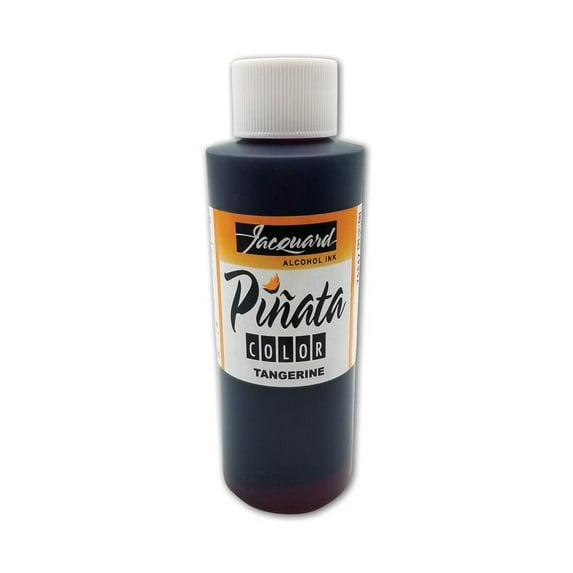 Jacquard Pinata Alcohol Ink, 4 oz., Tangerine, Fabric Dye