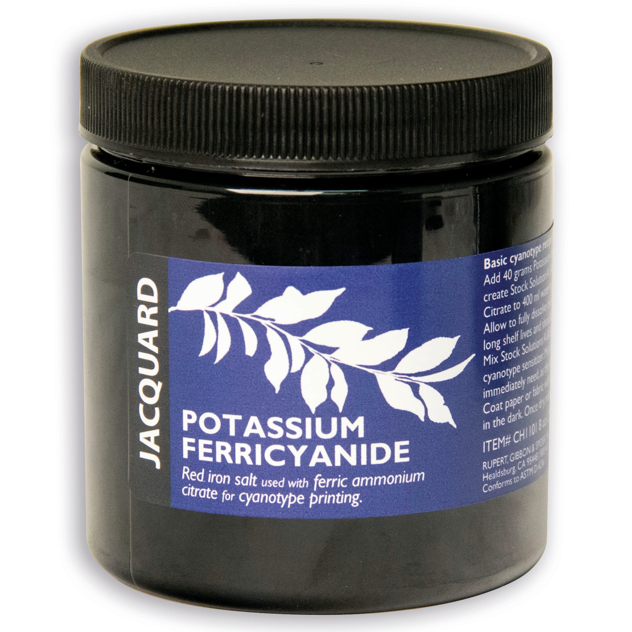 Jacquard Potassium Ferricyanide for Cyanotide Printing, 8 oz.
