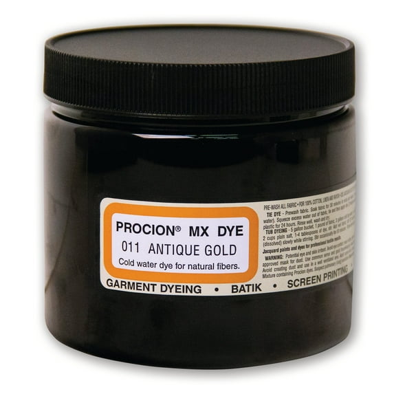 Jacquard Procion MX - Fiber Reactive Dye - 8 oz - Antique Gold