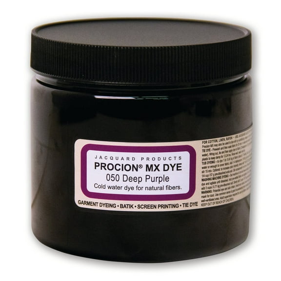 Jacquard Procion MX - Fiber Reactive Dye - 8 oz - Deep Purple
