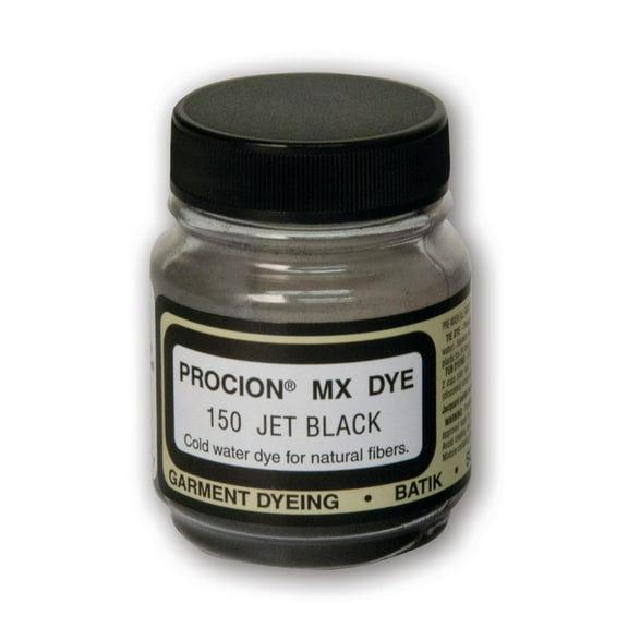 Jacquard Procion MX Fiber Reactive Dye, Jet Black