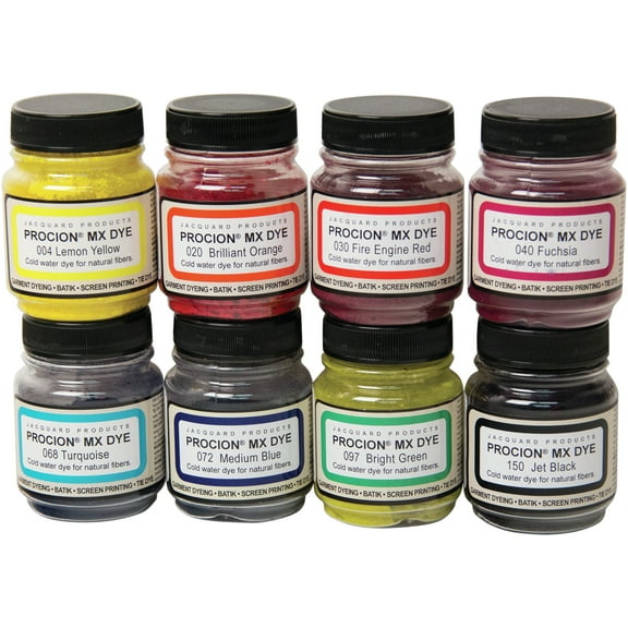 Jacquard Procion Mx Dye Set-8 Colors