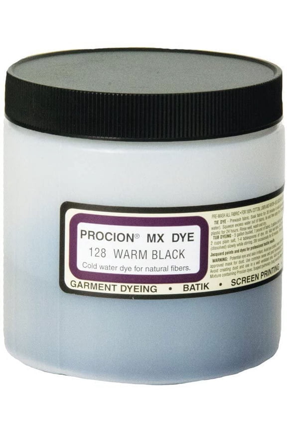 Jacquard Procion MX - Fiber Reactive Dye - 8 oz - Warm Black