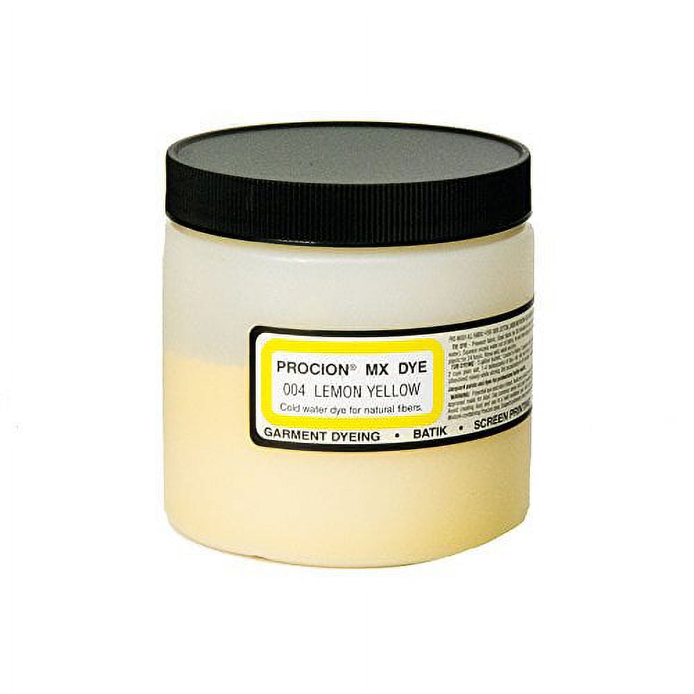 Jacquard Procion Mx Fabric Dye Lemon Yellow 8oz
