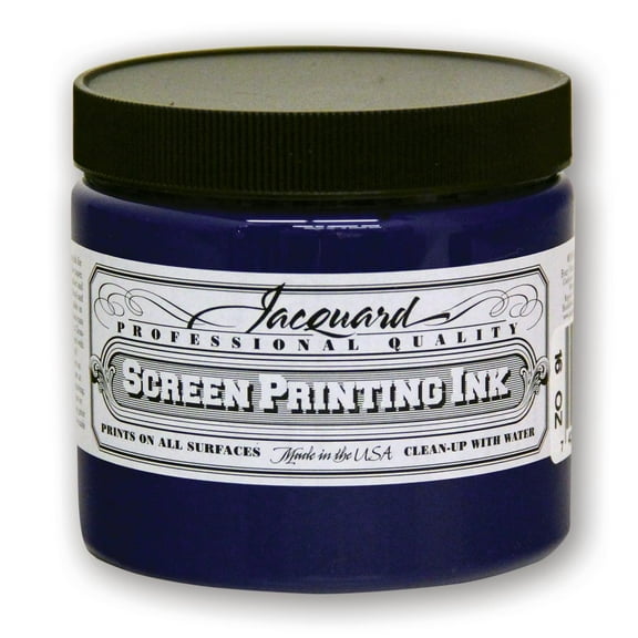 Jacquard Professional Screen Printing Ink, 16 oz., Blue