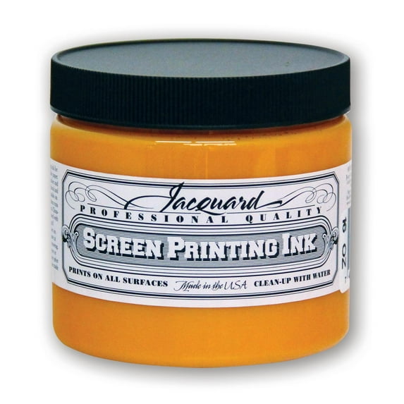 Jacquard Professional Screen Printing Ink, 16 oz., Golden Yellow