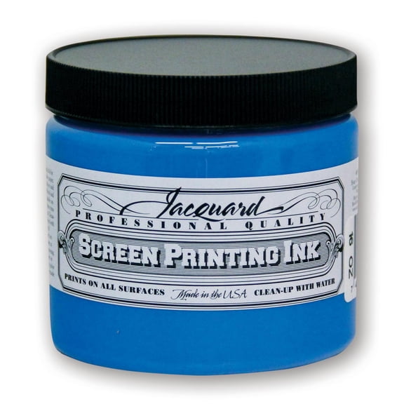 Jacquard Professional Screen Printing Ink, 16 oz., Sky Blue