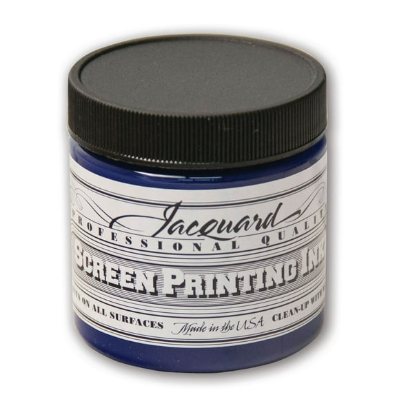 Jacquard Professional Screen Printing Ink, 4 oz., Blue