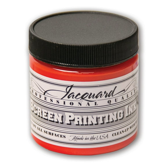 Jacquard Professional Screen Printing Ink, 4 oz., Scarlet
