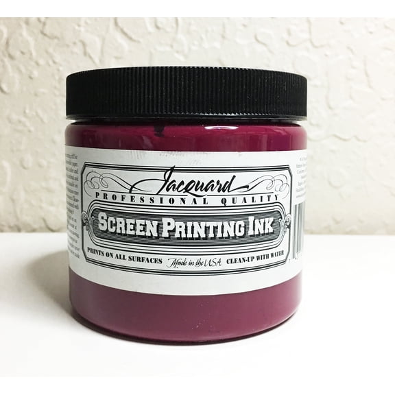Jacquard Screen Printing Ink - Process Magenta, 16 oz