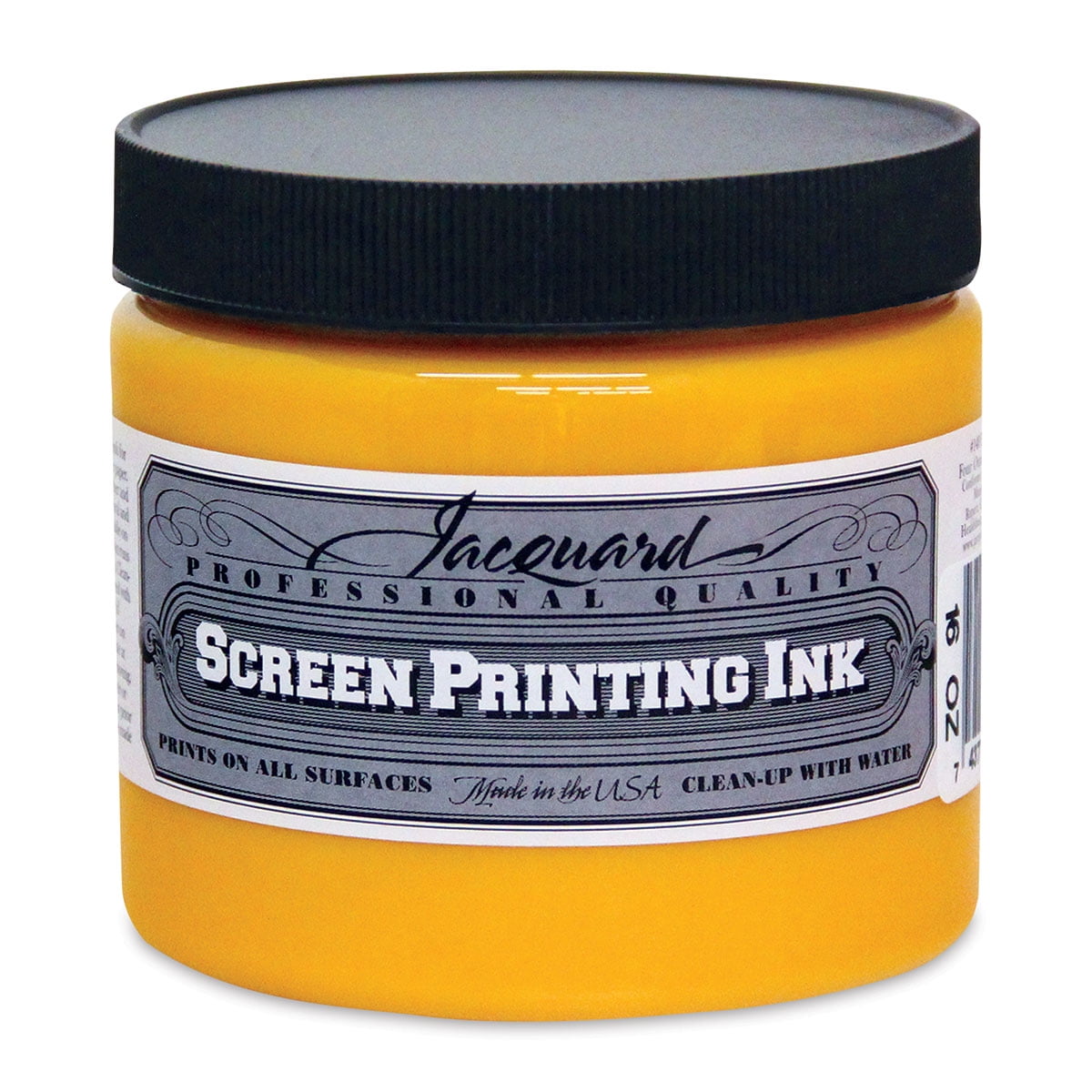 Jacquard Screen Printing Ink Process Yellow, 16 oz