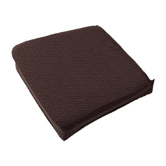 Fgbetcv Jacquard Chair Seat Cover, Waterproof Jacquard Chair Covers,Stretch Removable Washable Chair Seat Slipcovers Protector, No Rear Covers