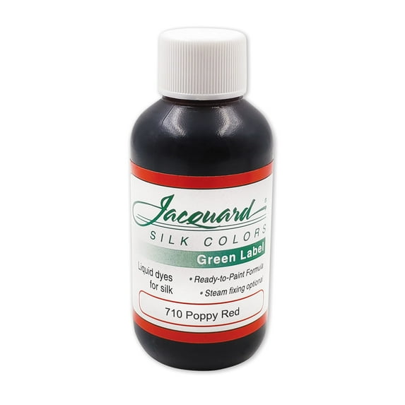 Jacquard Silk Color, 60ml, Poppy Red