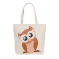 thumbnail image 1 of Jacquard Style Large Canvas Tote Bag, 1 of 1