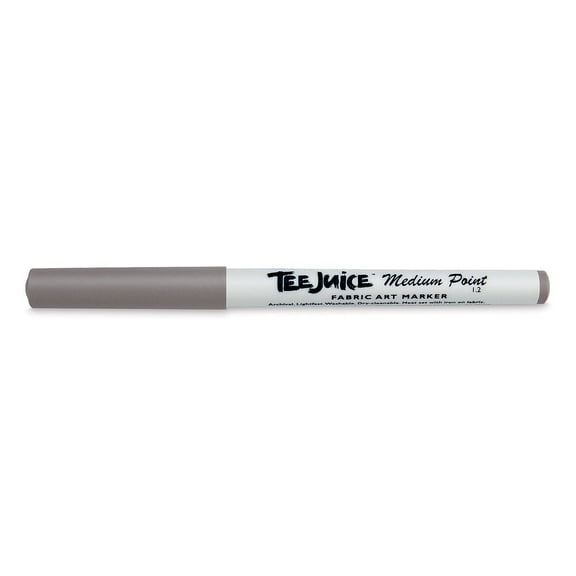 Jacquard Tee Juice Fabric Marker - Gray, Medium Point, Marker