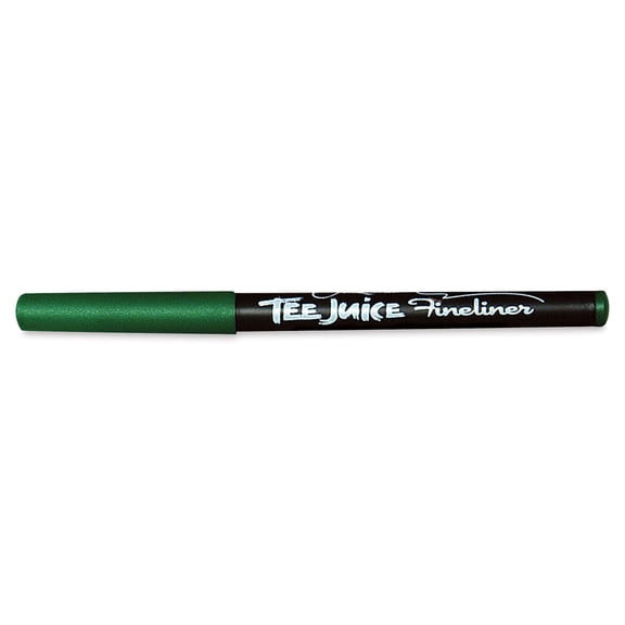 Jacquard Tee Juice Fabric Marker - Green, Fine Point, Marker