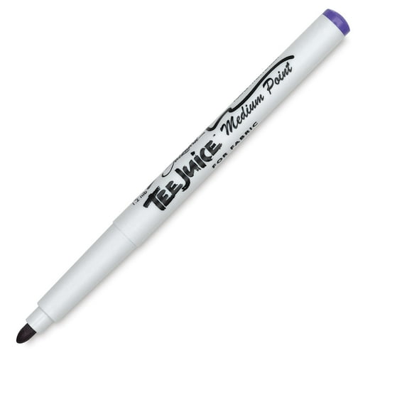 Jacquard Tee Juice Fabric Marker - Purple, Medium Point, Marker