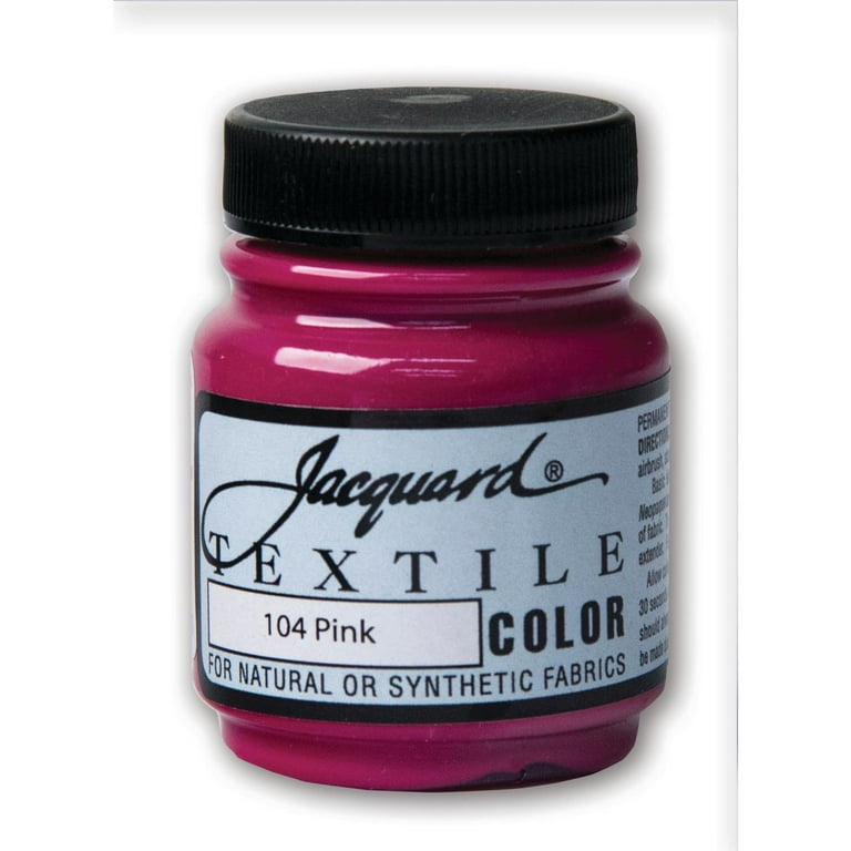 Jacquard Textile Paint 8 Oz Pink