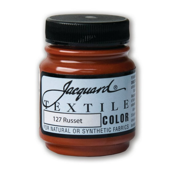 Jacquard Textile Color - Fabric Paint - (2.25 oz) - Russet