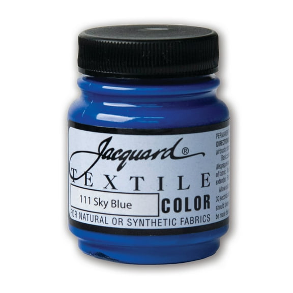 Jacquard Textile Color - Fabric Paint - (2.25 oz) - Sky Blue
