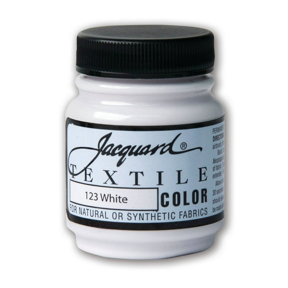 Jacquard Textile Color - Fabric Paint - (2.25 oz) - White
