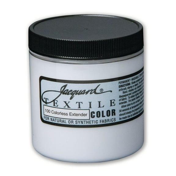 Jacquard Textile Color - Fabric Paint - (8 oz) - Colorless Extender