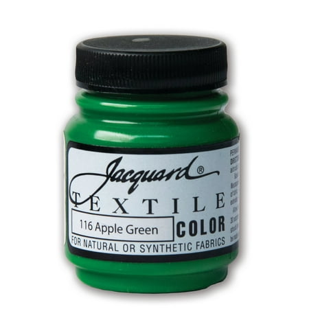 Jacquard Textile Color - Fabric Paint - (2.25 oz) - Apple Green