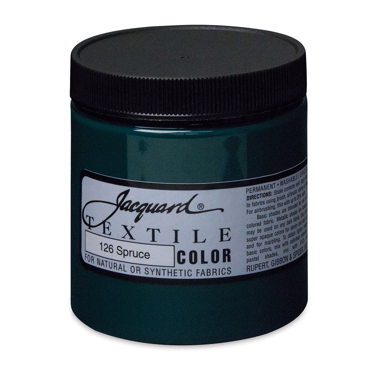 Jacquard Textile Color Fabric Paint 8ozSpruce