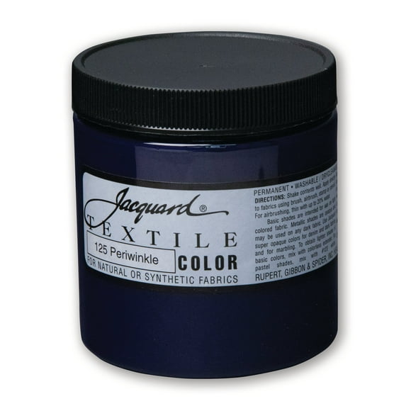 Jacquard Textile Color - Fabric Paint - (8 oz) - Periwinkle