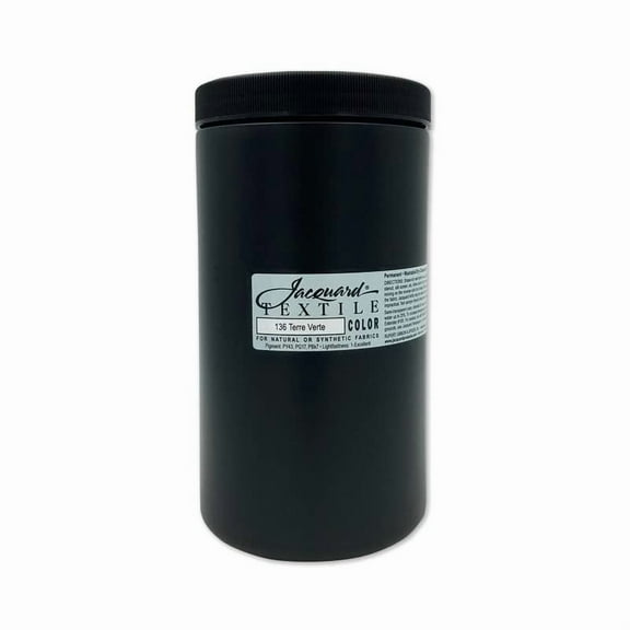 Jacquard Textile Color - Terre Verte, 32 oz jar