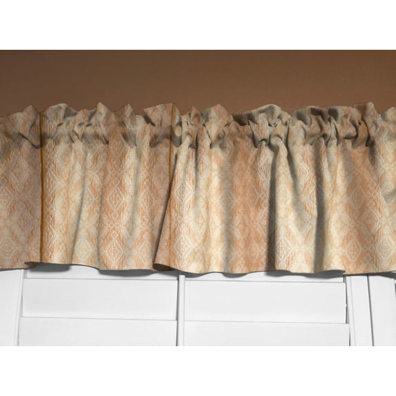 Jacquard Tribal Diamonds Window Valance 54 Inch Wide