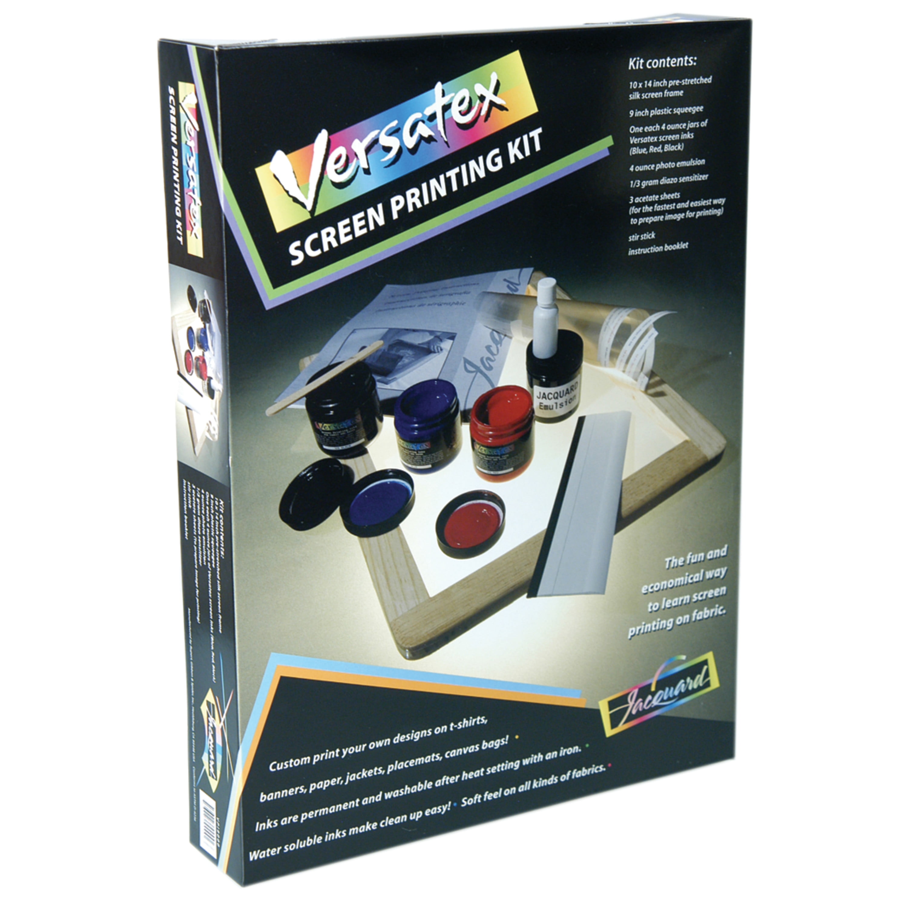 Jacquard Versatex Screen Printing Kit 