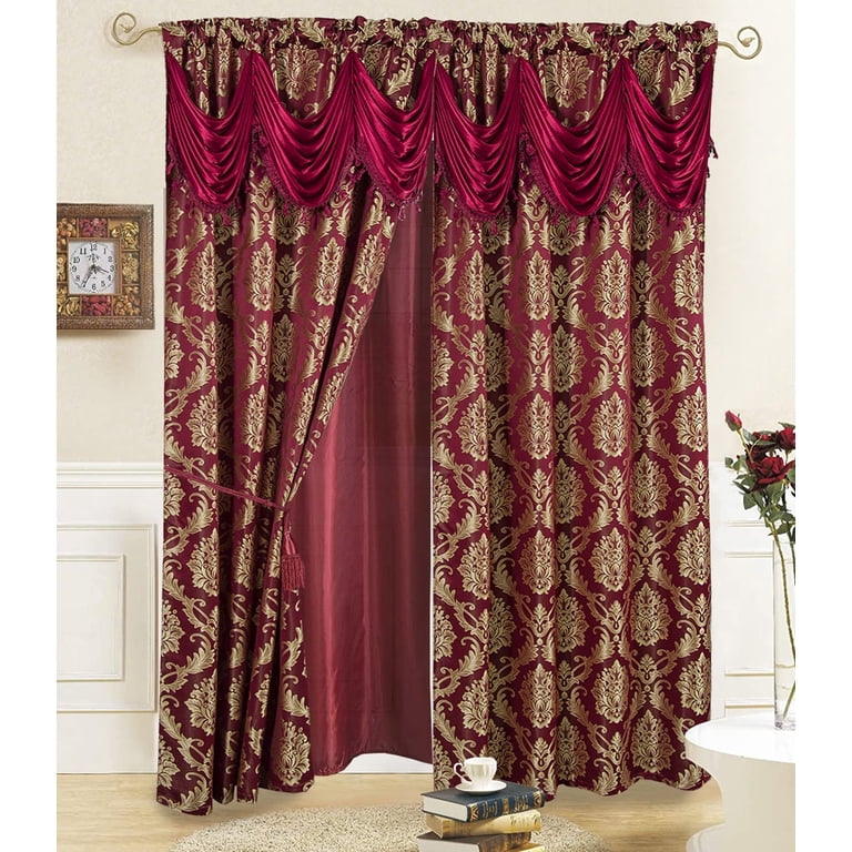 Elegant Living Room Curtains And Valances | Baci Living Room