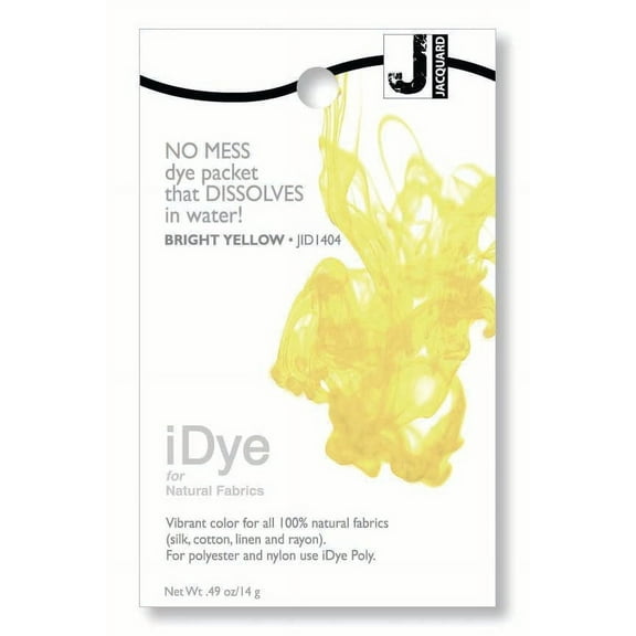 Jacquard iDye - Natural Fabrics - Bright Yellow
