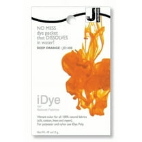 Jacquard iDye - Natural Fabrics - Deep Orange