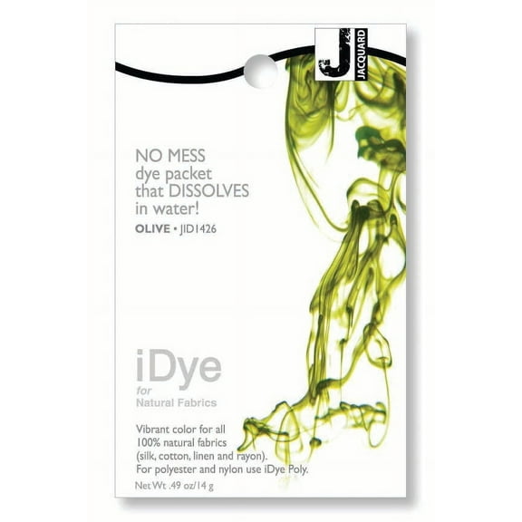 Jacquard iDye - Natural Fabrics - Olive