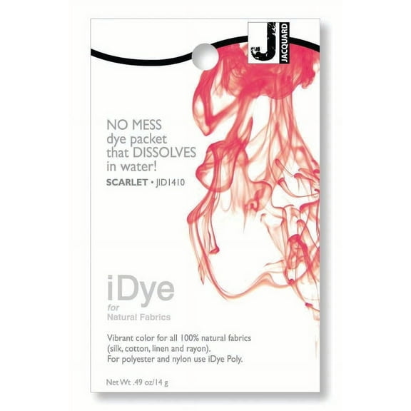 Jacquard iDye - Natural Fabrics - Scarlet