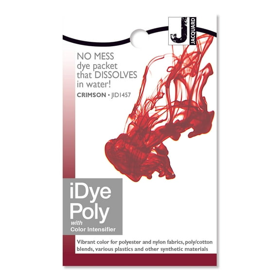 Jacquard iDye Poly - Synthetic Fabric Dye - Crimson