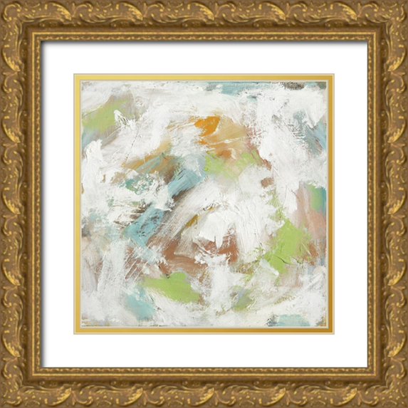 Jacqueline, Ellens 15x15 Gold Ornate Wood Framed with Double Matting Museum Art Print Titled - Confection II