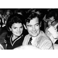 thumbnail image 1 of Jacqueline Kennedy Onassis And Architect Edward Barnes Attend A Broadway Musical History (36 x 24), 1 of 2