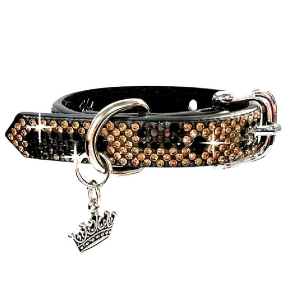 Jacqueline Kent Aristocat Collection Cat Collar (Leopard Gold)