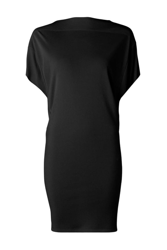 Draped Back Viscose Jersey Mini Dress (Women's)