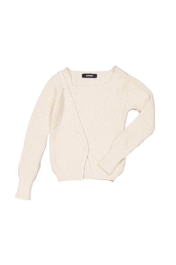 Girls Le Maile Pau Ribbed Sweater, Size 8Y