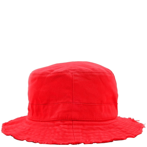 Jacquemus Kids Frill Trim Bucket Hat, Size 52 cm