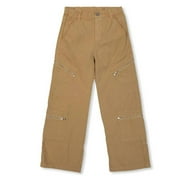 Jacquemus LEnfant Ripstop Texture Straight Leg Trousers, Size 6Y