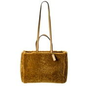 Jacquemus Le Cabas Neve Large Wool & Leather Tote, Green