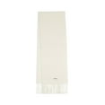 thumbnail image 1 of Jacquemus L'echarpe Carro Mohair & Wool-Blend Scarf, White, 1 of 2